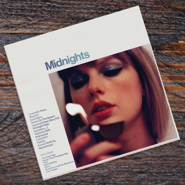 Lucky Mfg. Co. Taylor Swift Album Cover Coaster - Midnights