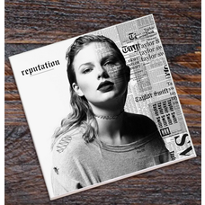 Lucky Mfg. Co. Taylor Swift Album Cover Coaster - Reputation