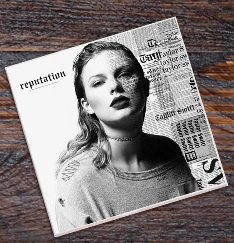 Lucky Mfg. Co. Taylor Swift Album Cover Coaster - Reputation