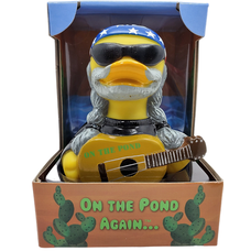 CelebriDucks On the Pond Again Willie Nelson Rubber Duck