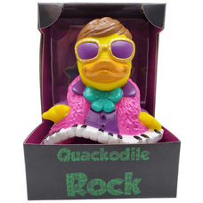 CelebriDucks Quackodile Flock Rubber Duck