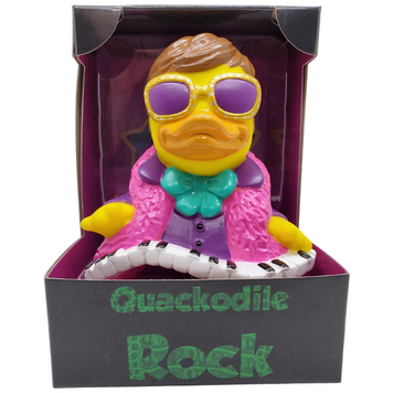CelebriDucks Quackodile Flock Rubber Duck