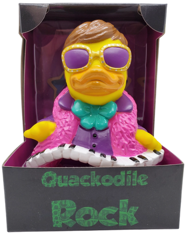 CelebriDucks Quackodile Flock Rubber Duck
