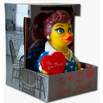 CelebriDucks Love Float Rubber Duck