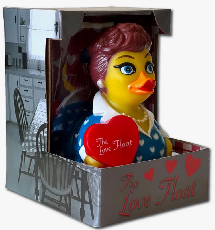CelebriDucks Love Float Rubber Duck