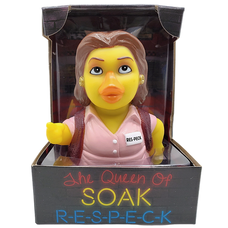 CelebriDucks The Queen of Soak Rubber Duck
