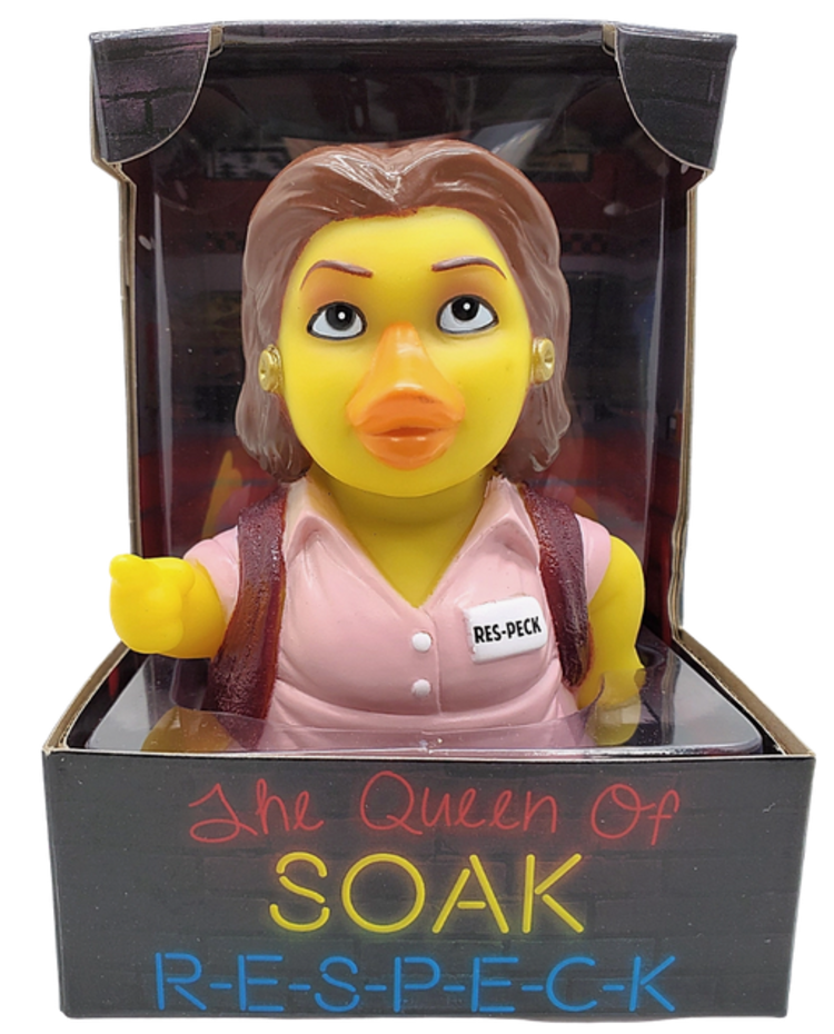 CelebriDucks The Queen of Soak Rubber Duck