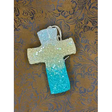 Leafcutter Candle Co. Ombre Cross Freshie -Bless Your Heart
