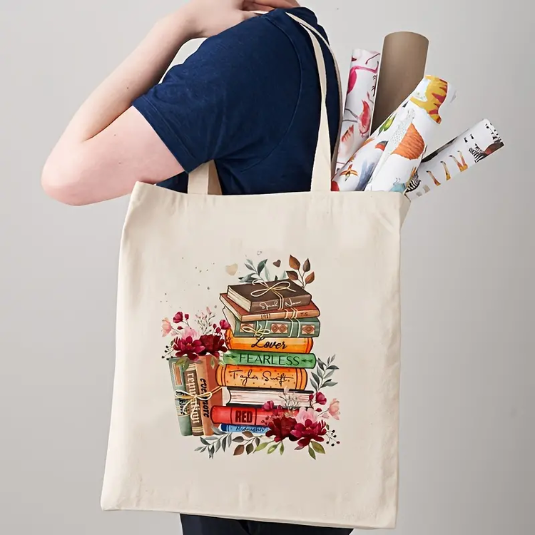 Tote Bag - Taylor Books Album Names