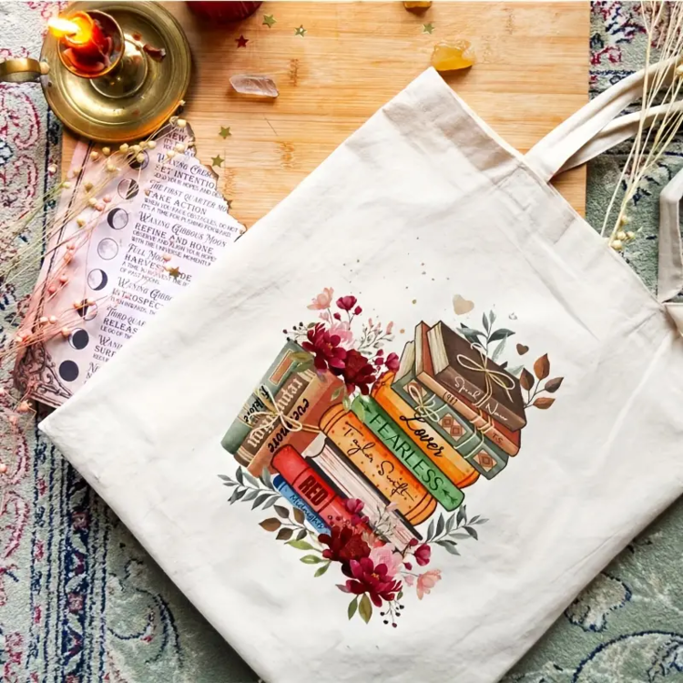 Tote Bag - Taylor Books Album Names