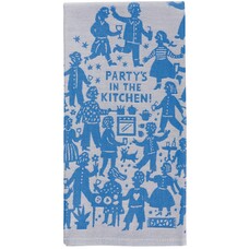 Party In The Kitchen Dish Towel