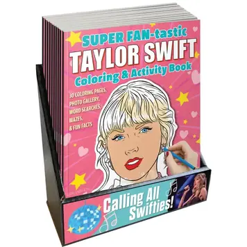 Wellspring Taylor Swift Coloring & Activity Book