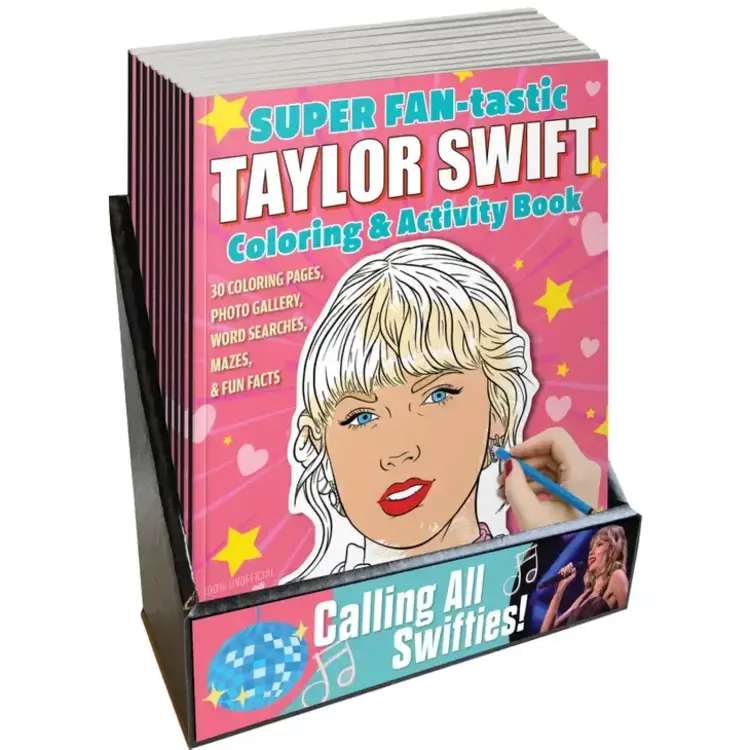 Wellspring Taylor Swift Coloring & Activity Book