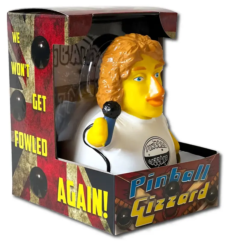 CelebriDucks Pinball Gizzard Rubber Duck
