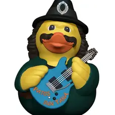 CelebriDucks Patos Sun Tana - Quack Mallard Rubber Duck