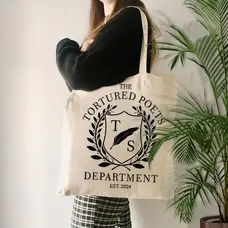 Taylor Tortured Poets Tote Bag
