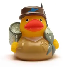 Duckshop Angler Rubber Duck