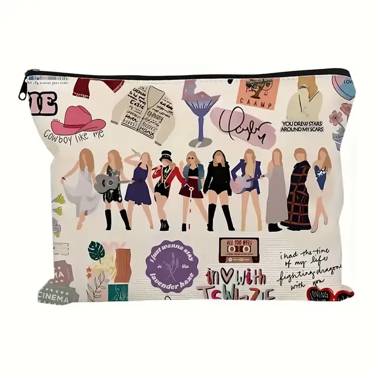 Taylor Swift Cosmetic Bag - Outfits & extra designs
