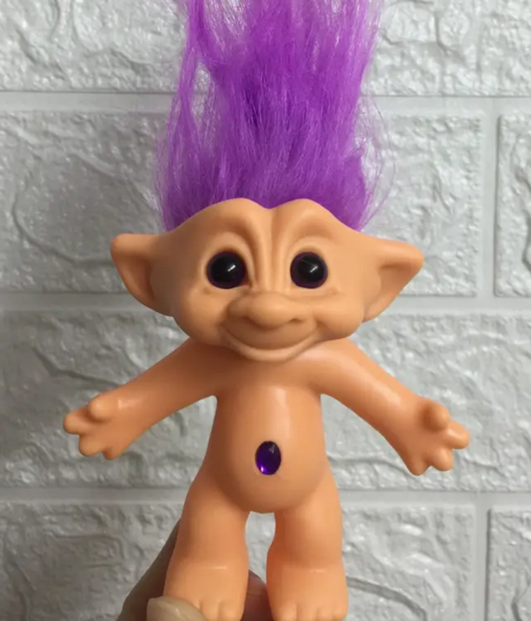 Troll Doll with jewel