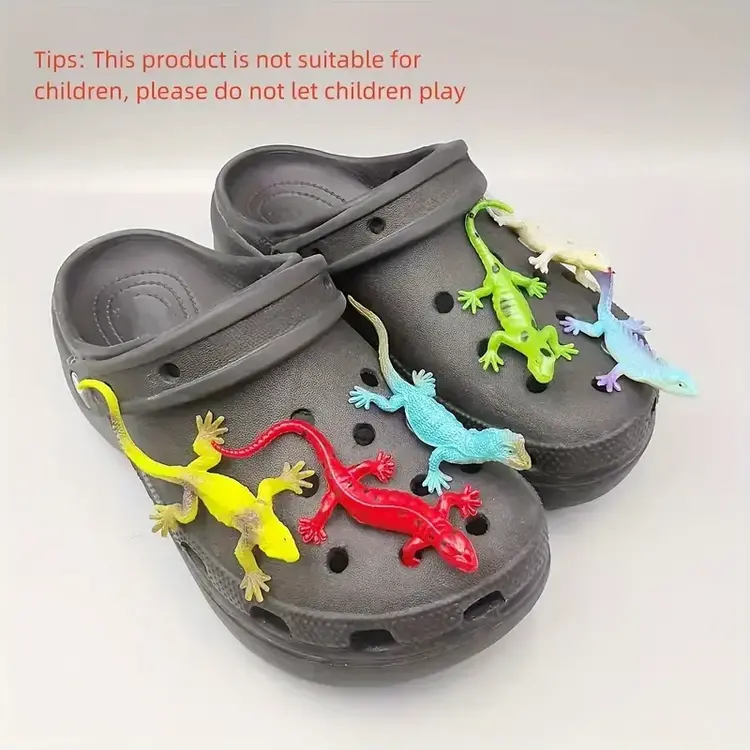 Croc Shoe Charms - Lizard