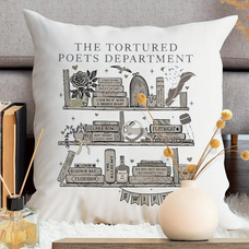 Taylor Swift Pillow Tortured Poets Department