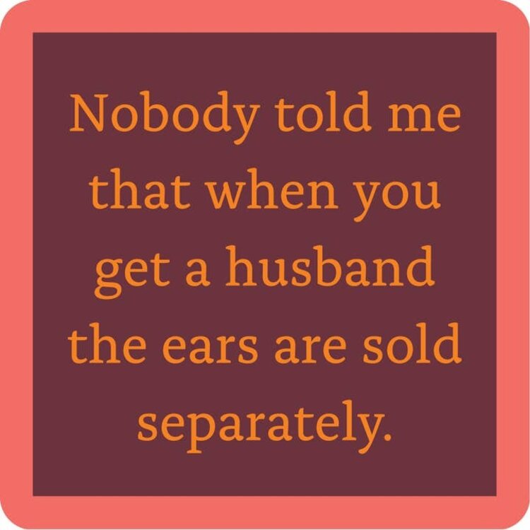 Drinks on Me Coaster Ears Sold Separately