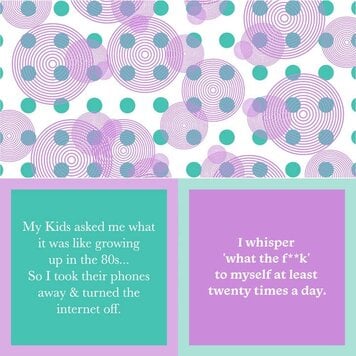 Drinks on Me Napkin Growing Up in 80's