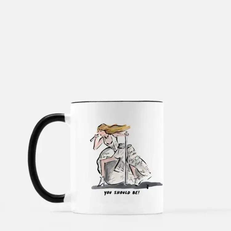 Jennifer Vallez Taylor Swift Paris Eras Tour Little Old Me Mugs - 11oz