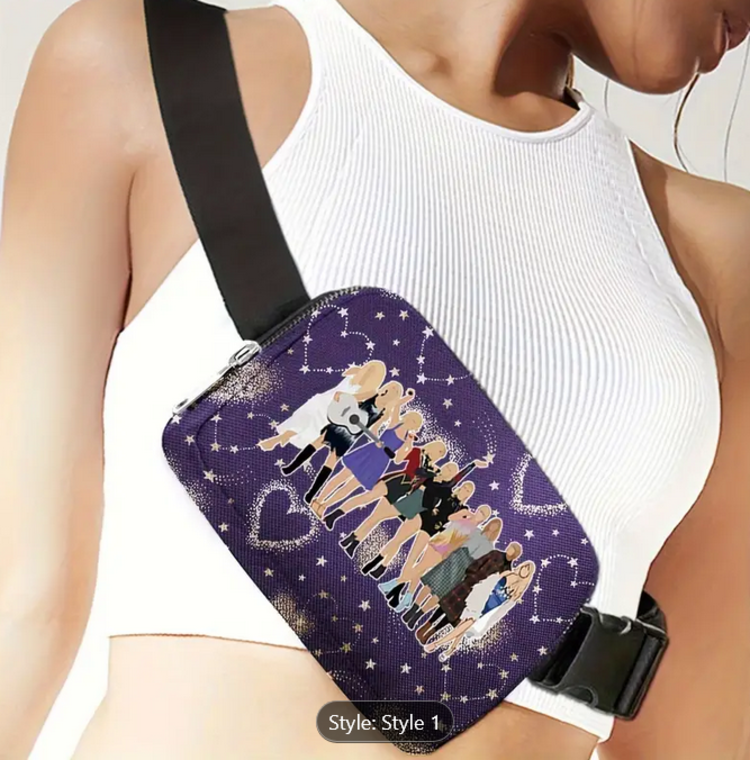 Taylor Swift Canvas Crossbody Bag