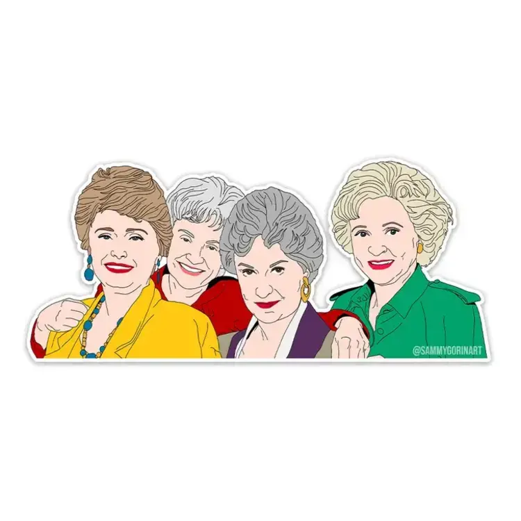 Sammy Gorin Golden Girls  Sticker
