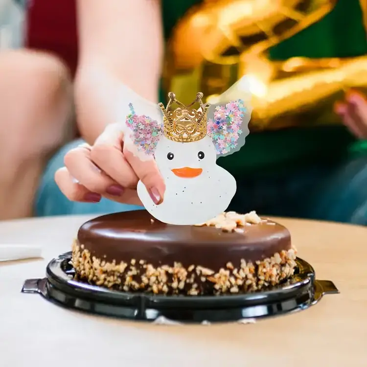 Mini Fairy with Tiara and Wings Duck