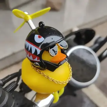 Mini  Bike Handle Helmet Duck