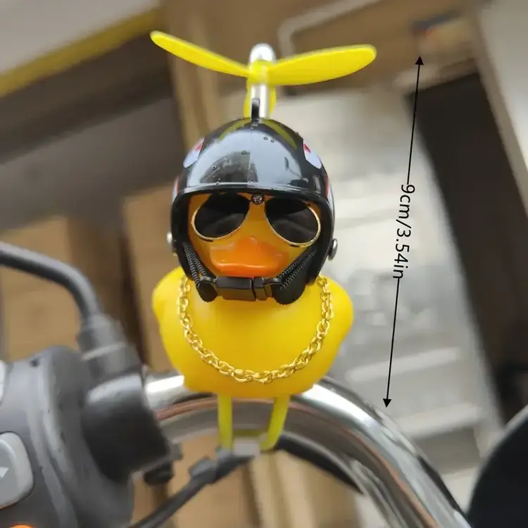 Mini  Bike Handle Helmet Duck