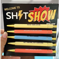 5 Shit Show Pen Set