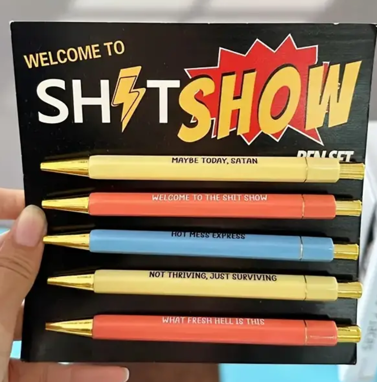 5 Shit Show Pen Set