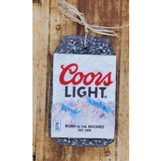 Leafcutter Candle Co. Coors Light Can  Freshie Saltwater Cowboy