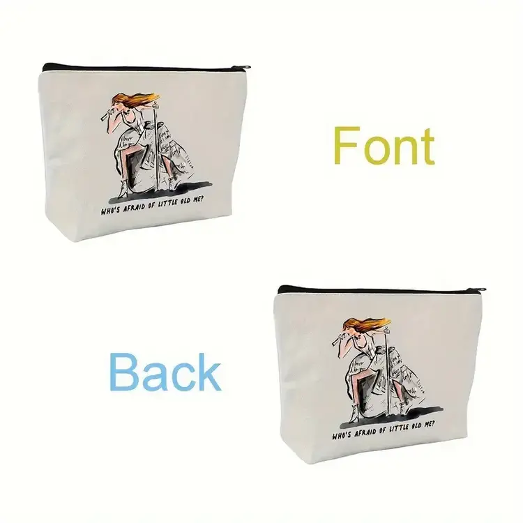 Taylor Swift Cosmetic Bag -  Who's Afraid