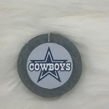 Leafcutter Candle Co. Dallas Cowboys Freshie - Strawberry Leather