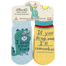 Love Your Face/Drop Me Baby Socks
