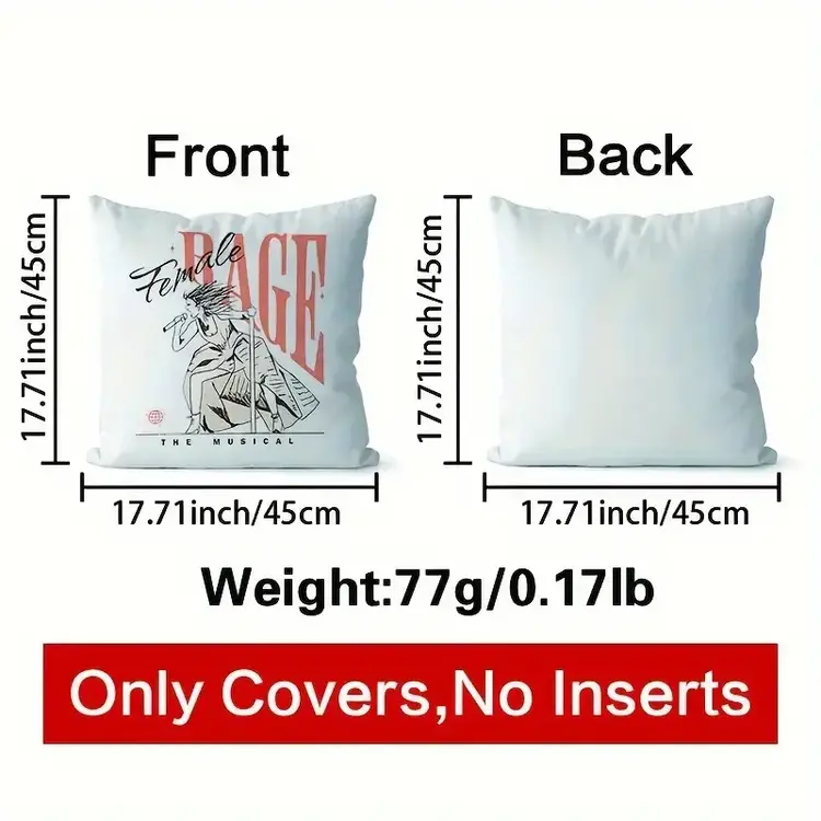 Taylor Swift Female Rage Velvet Throw Pillow