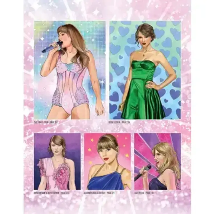 Wellspring Taylor Swift Forever  Coloring Book