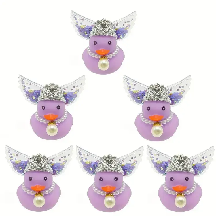 Mini Purple Fairy Princess Duck