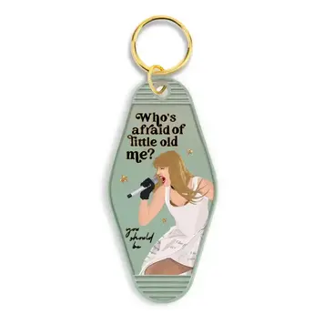 Shop Trimmings Taylor Swift Keychain Who's Afraid of Little Old Me Motel