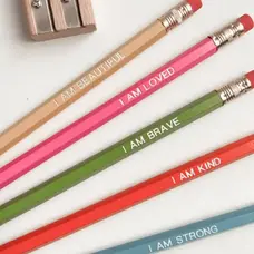 Creativien Studio Self Love Affirmation Pencil Collection
