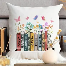 Taylor Swift Albums Pillow 16x16