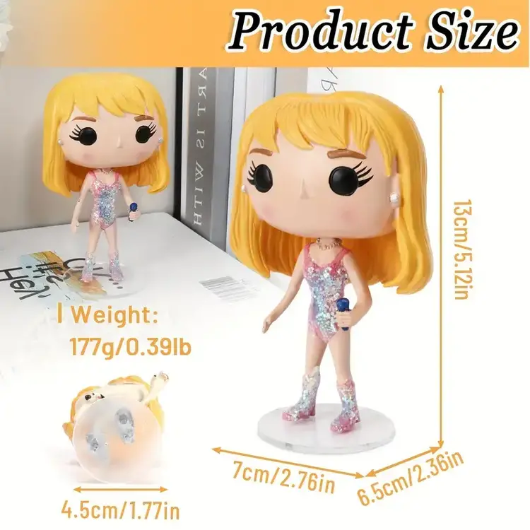 Taylor Swift Inspired Collectible Eras Tour Resin Sculpture