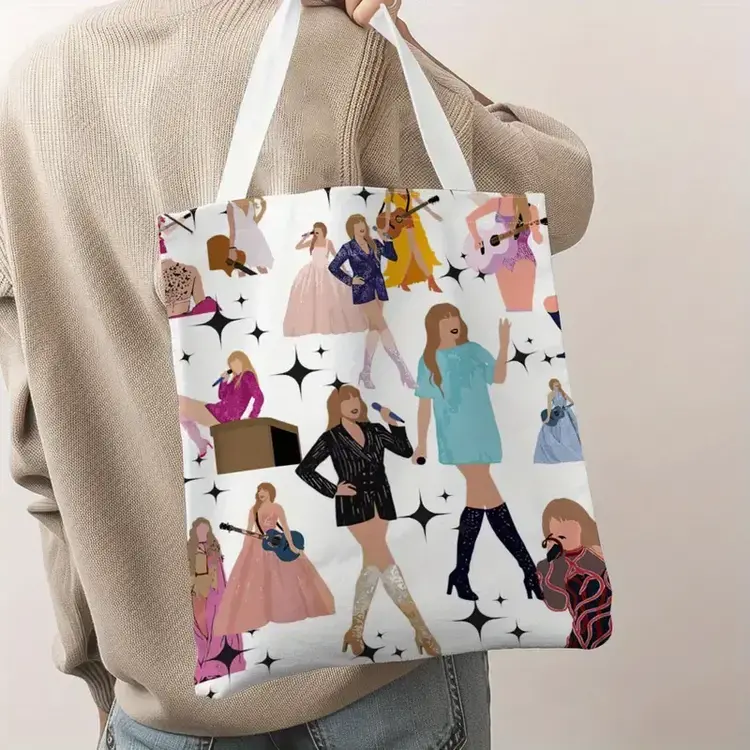 Taylor Swift Shimmer Tote Bag