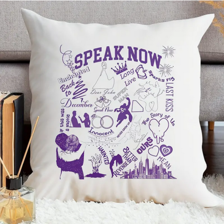Taylor Swift Speak Now Pillow
