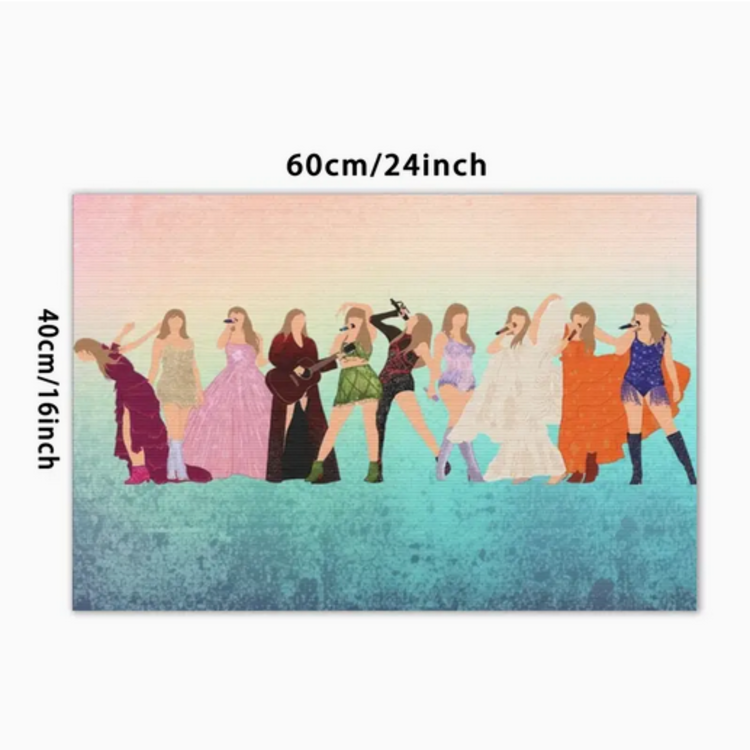 Taylor Swift Eras Tour Outfit Wall Art 16 x 24