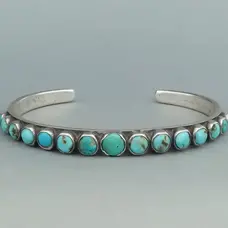 Turquoise Boho Cuff Bracelet